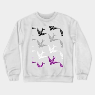 Ace Flag Birds Design Crewneck Sweatshirt